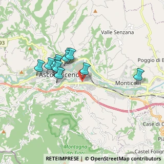 Mappa Via Pausola, 63100 Ascoli Piceno AP, Italia (1.595)