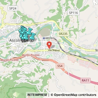 Mappa Via Pausola, 63100 Ascoli Piceno AP, Italia (1.27077)