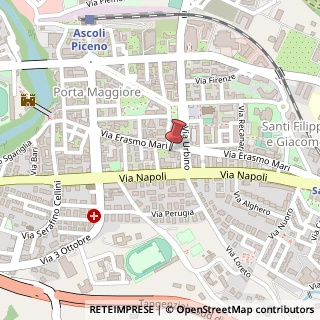 Mappa Via Erasmo Mari, 53, 63100 Ascoli Piceno, Ascoli Piceno (Marche)