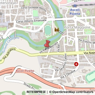 Mappa Via Marco Sgariglia, 1, 63100 Ascoli Piceno, Ascoli Piceno (Marche)