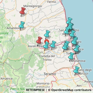Mappa Z.I. Campolungo, 63100 Ascoli Piceno AP, Italia (17.93053)