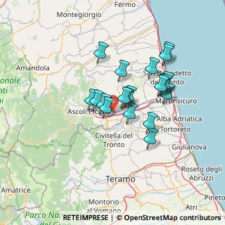 Mappa Z.I. Campolungo, 63100 Ascoli Piceno AP, Italia (11.7)