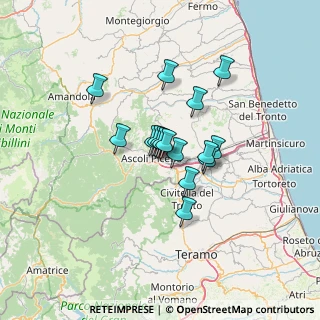 Mappa Via 214, 63100 Ascoli Piceno AP, Italia (9.05813)