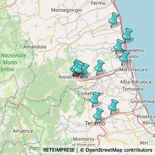 Mappa Via 214, 63100 Ascoli Piceno AP, Italia (13.46923)