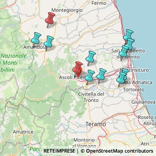 Mappa Via 214, 63100 Ascoli Piceno AP, Italia (17.195)