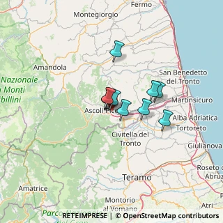 Mappa Via 214, 63100 Ascoli Piceno AP, Italia (7.56091)