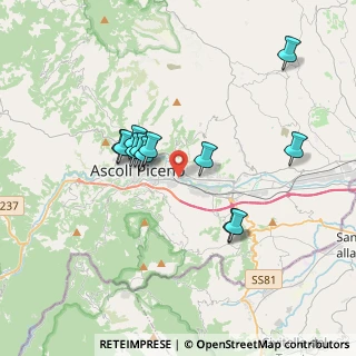 Mappa Via 214, 63100 Ascoli Piceno AP, Italia (3.32)