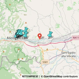 Mappa Ciclopedonale, 63100 Ascoli Piceno AP, Italia (4.54167)