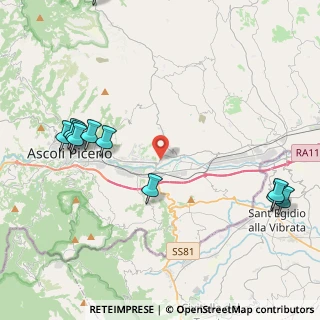 Mappa Ciclopedonale, 63100 Ascoli Piceno AP, Italia (5.58364)
