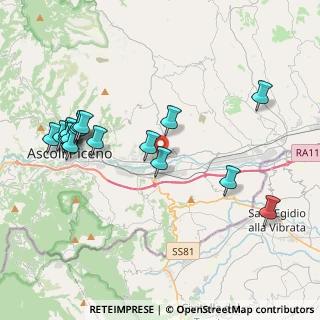 Mappa Ciclopedonale, 63100 Ascoli Piceno AP, Italia (4.54882)