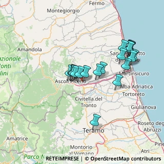Mappa Ciclopedonale, 63100 Ascoli Piceno AP, Italia (13.5255)