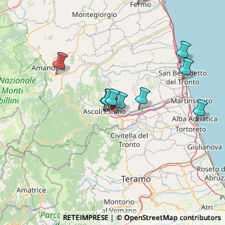 Mappa Via Tevere, 63100 Ascoli Piceno AP, Italia (17.04727)