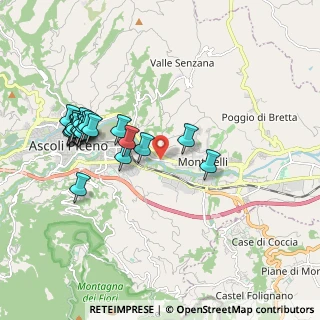 Mappa Via Tevere, 63100 Ascoli Piceno AP, Italia (2.027)
