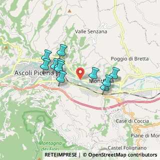 Mappa Via Tevere, 63100 Ascoli Piceno AP, Italia (1.52545)