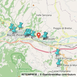 Mappa Via Tevere, 63100 Ascoli Piceno AP, Italia (2.01636)