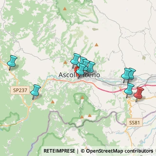 Mappa Via Celso Saccoccia, 63100 Ascoli Piceno AP, Italia (3.80091)