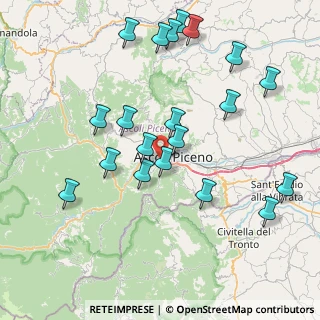Mappa Via Piero Maroncelli, 63100 Ascoli Piceno AP, Italia (8.8855)