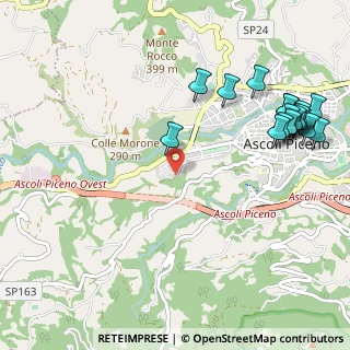 Mappa Via Piero Maroncelli, 63100 Ascoli Piceno AP, Italia (1.39412)