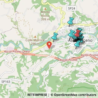Mappa Via Piero Maroncelli, 63100 Ascoli Piceno AP, Italia (1.2215)