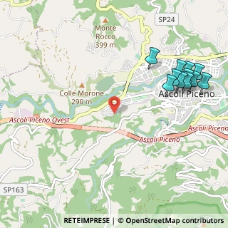 Mappa Via Piero Maroncelli, 63100 Ascoli Piceno AP, Italia (1.38545)