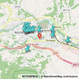 Mappa Via Serafino Cellini, 63100 Ascoli Piceno AP, Italia (0.84462)