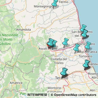 Mappa Via Serafino Cellini, 63100 Ascoli Piceno AP, Italia (20.43)