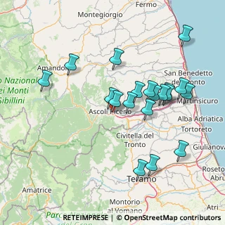Mappa Via Serafino Cellini, 63100 Ascoli Piceno AP, Italia (15.69211)