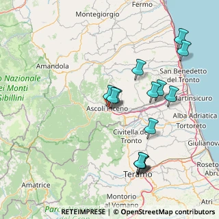 Mappa Via Serafino Cellini, 63100 Ascoli Piceno AP, Italia (16.32286)