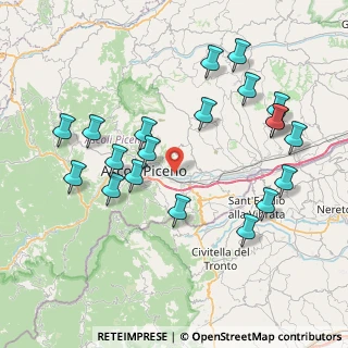 Mappa Largo delle Ginestre, 63100 Ascoli Piceno AP, Italia (8.94)