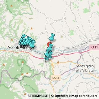 Mappa Brecciarolo, 63100 Ascoli Piceno AP, Italia (3.9755)