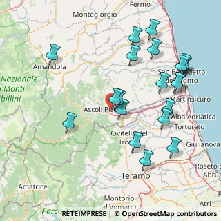 Mappa Via Elba, 63100 Ascoli Piceno AP, Italia (18.163)