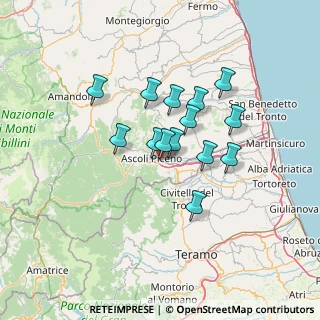 Mappa Via Elba, 63100 Ascoli Piceno AP, Italia (10.74786)