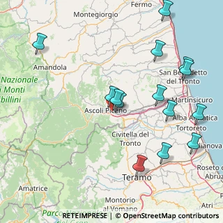 Mappa Via Elba, 63100 Ascoli Piceno AP, Italia (19.42214)