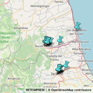Mappa Via Elba, 63100 Ascoli Piceno AP, Italia (12.5535)