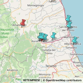 Mappa Via Elba, 63100 Ascoli Piceno AP, Italia (17.12091)