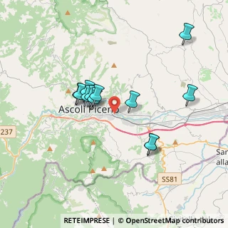 Mappa Via Elba, 63100 Ascoli Piceno AP, Italia (3.30167)