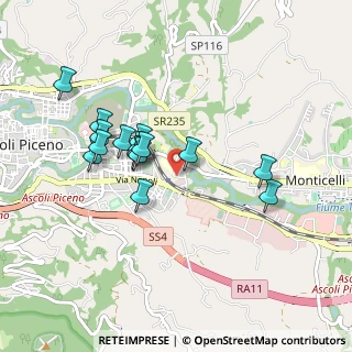 Mappa Via Elba, 63100 Ascoli Piceno AP, Italia (0.848)