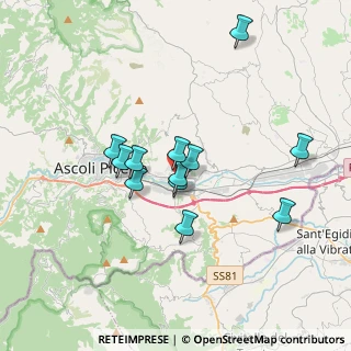 Mappa Via dei Narcisi, 63100 Ascoli Piceno AP, Italia (3.11)