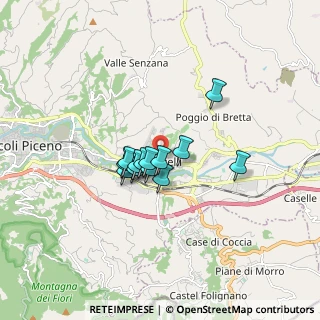 Mappa Via dei Narcisi, 63100 Ascoli Piceno AP, Italia (1.09231)