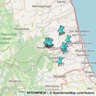 Mappa Via Osimo, 63100 Ascoli Piceno AP, Italia (7.57182)