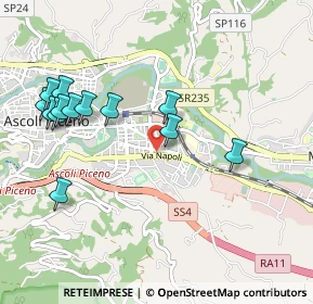 Mappa Via Erasmo Mari, 63100 Ascoli Piceno AP, Italia (1.12231)