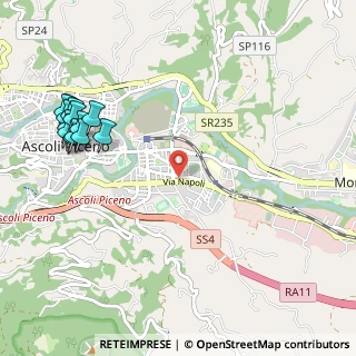 Mappa Via Osimo, 63100 Ascoli Piceno AP, Italia (1.42308)