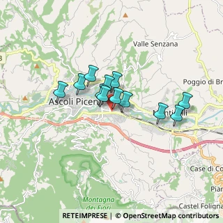 Mappa Via Osimo, 63100 Ascoli Piceno AP, Italia (1.27667)