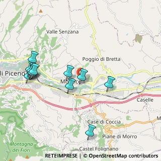 Mappa Viale della Libertà, 63100 Ascoli Piceno AP, Italia (2.255)
