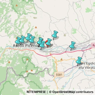 Mappa Viale della Libertà, 63100 Ascoli Piceno AP, Italia (3.13333)