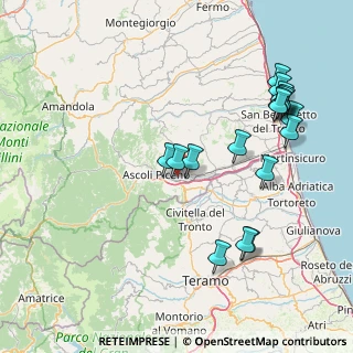Mappa Viale della Libertà, 63100 Ascoli Piceno AP, Italia (18.30529)
