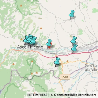 Mappa Via degli Iris, 63100 Ascoli Piceno AP, Italia (3.79846)