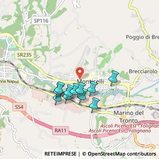 Mappa Via degli Iris, 63100 Ascoli Piceno AP, Italia (0.77455)