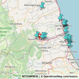 Mappa Via degli Iris, 63100 Ascoli Piceno AP, Italia (19.84)