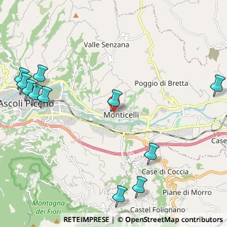Mappa Via degli Iris, 63100 Ascoli Piceno AP, Italia (3.11545)